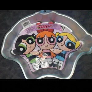 Powder Puff Girls Cake Pan